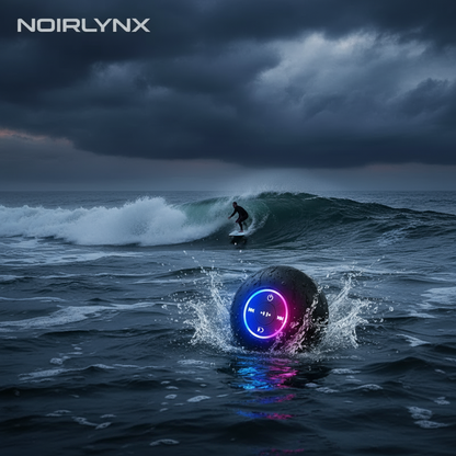2025 NoirLynx Waterproof LED Bluetooth Speaker